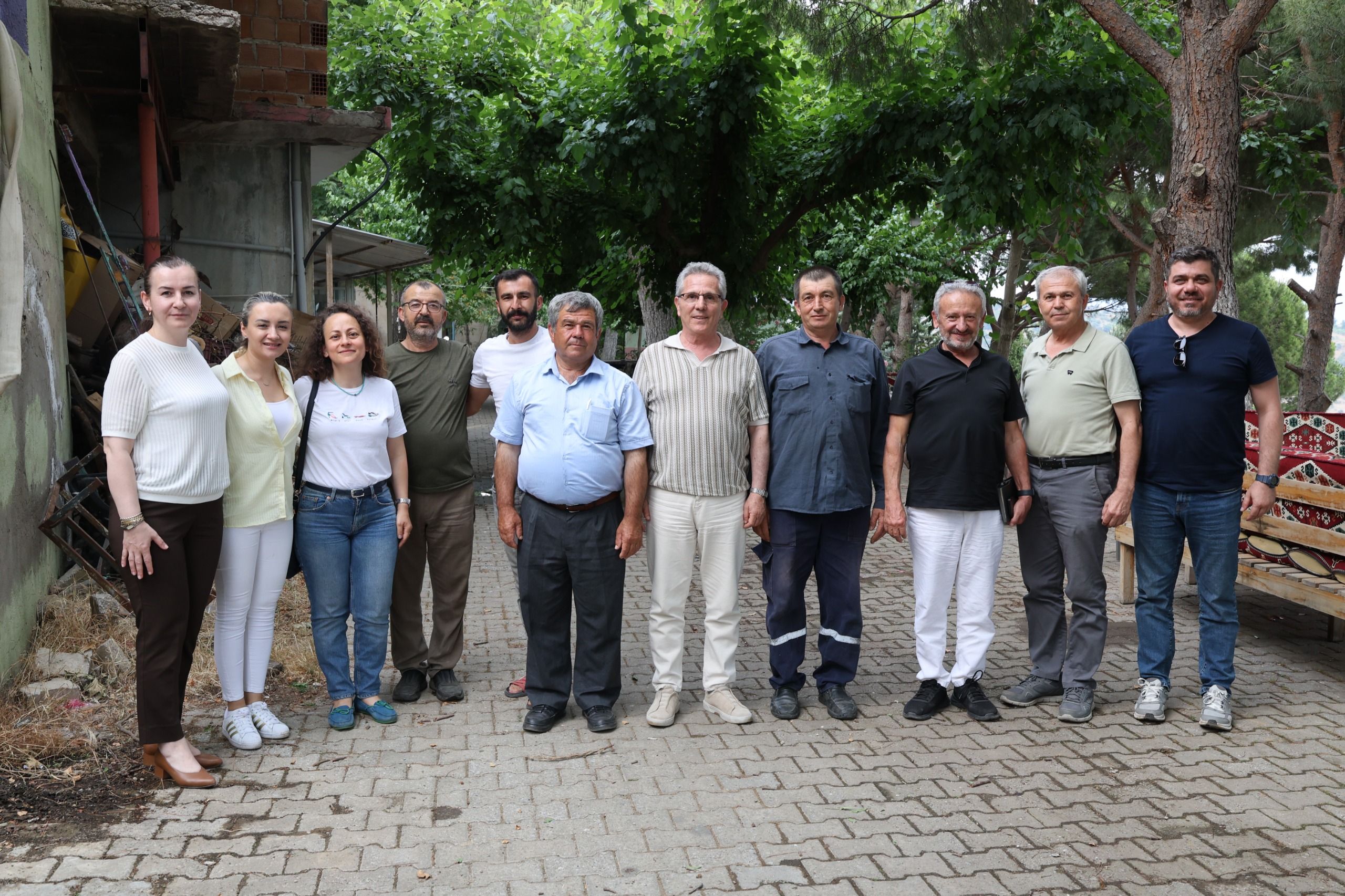 NAZİLLİ'DE MUHTARLARDAN BAŞKAN TETİK'E GÜÇLÜ DESTEK