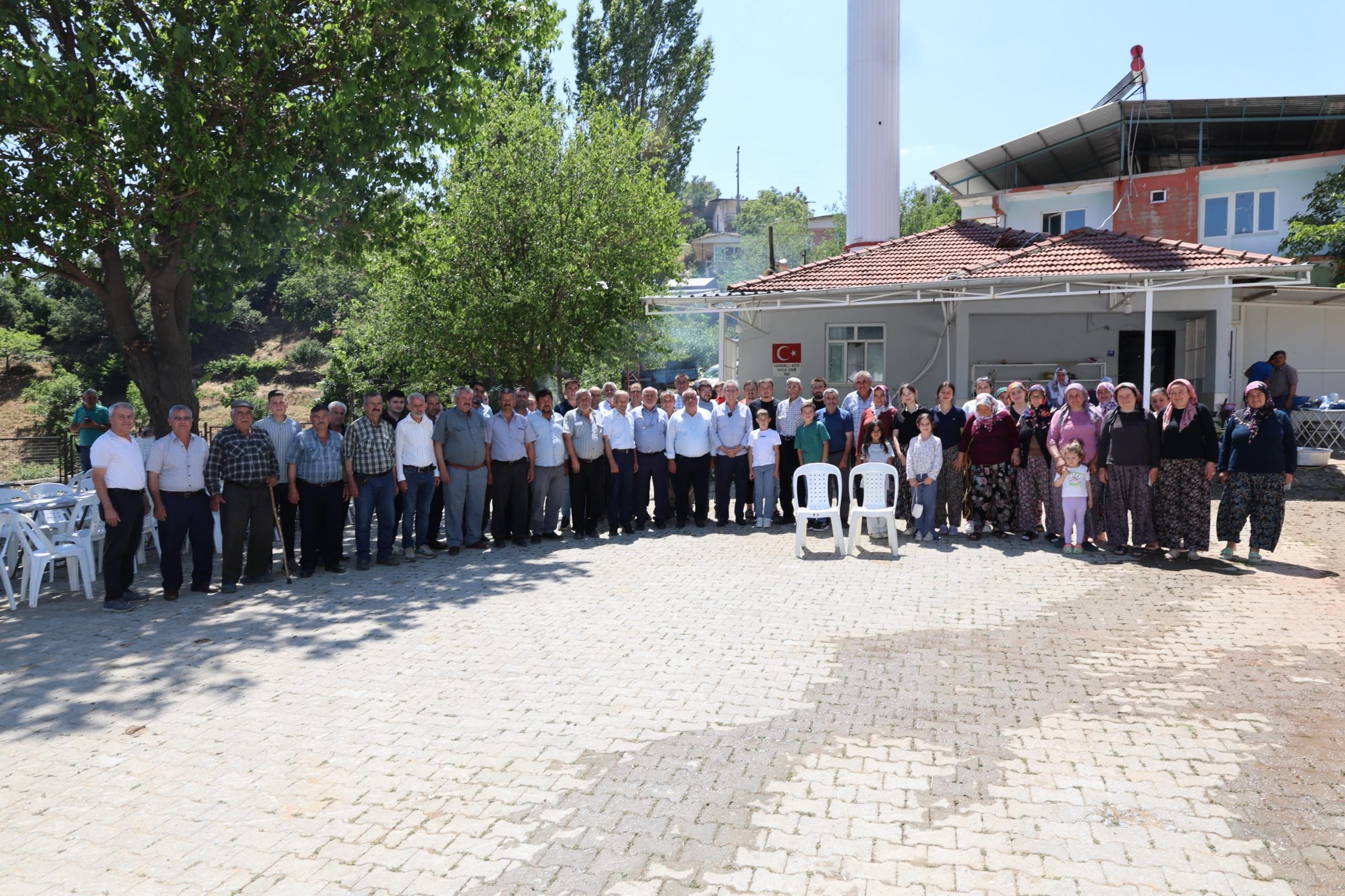 Karahallı’da Ertuğrul Tetik’e Sevgi Seli