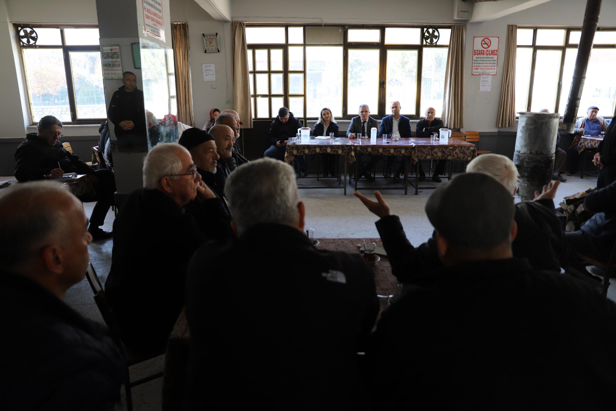 İsabeyli anlattı Başkan Tetik dinledi