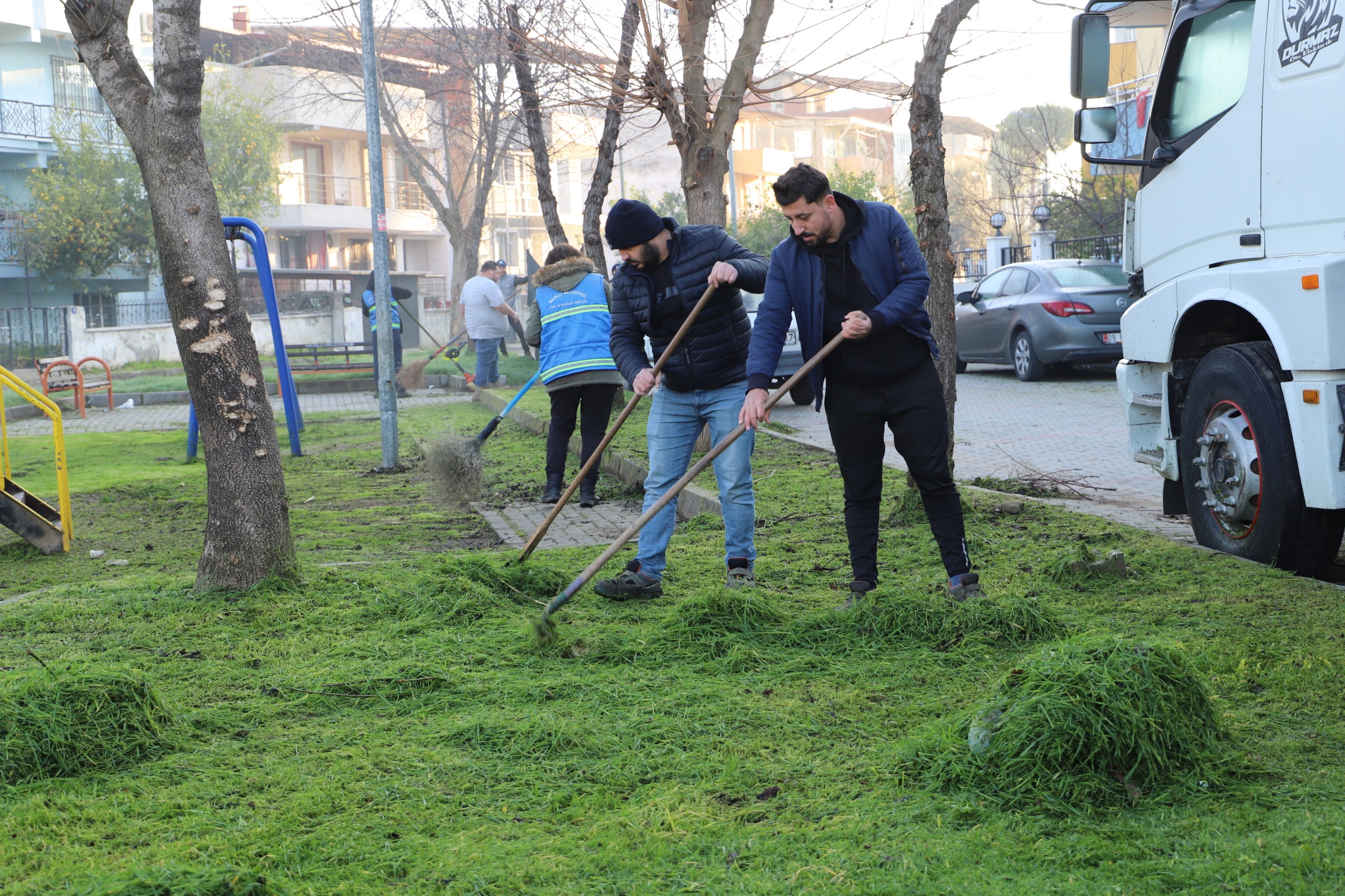 Nazilli Belediyesi temizlik çalışmalarına hız verdi